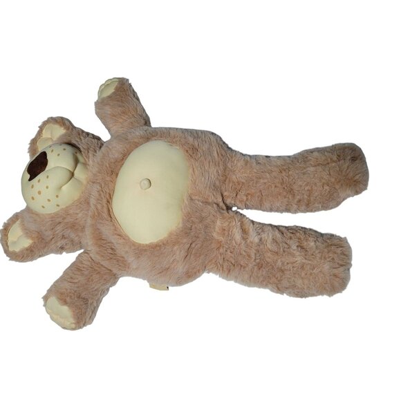 Vintage 80s Furskin Dudley Bear 22 inch Plush Xavier Roberts Overalls Boots Toy - Picture 6 of 15